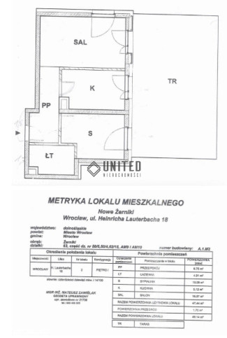 Mieszkanie Sprzedaż  Wrocław-Fabryczna Andrzeja Frydeckiego 18